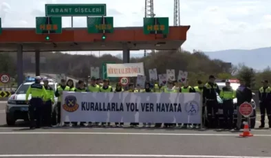 Bolu’da Öğrencilerden Trafik Güvenliği Etkinliği